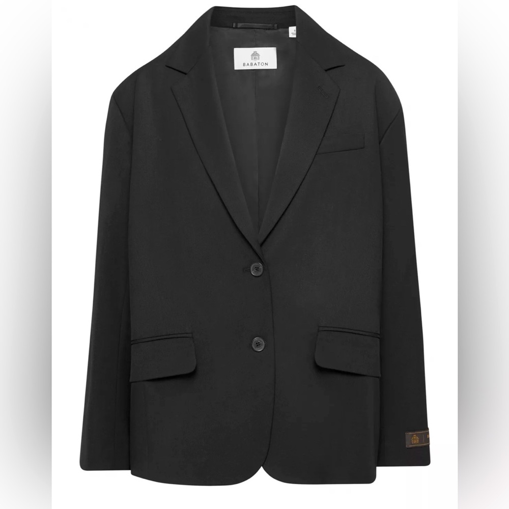 ARITZIA BABATON oversized boxy Vogue Blazer in Black Size 1/S
